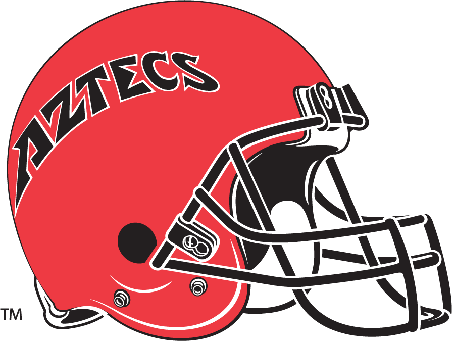 San Diego State Aztecs 1997-2000 Helmet Logo t shirts iron on transfers
